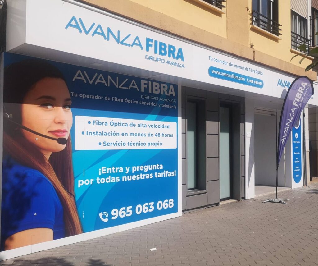 Tienda de Avanza Fibra en Silla
